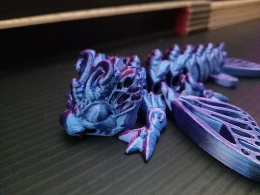 π¦ Small Butterfly Articulated Dragon β 3D Printed Flexi Fantasy Figure