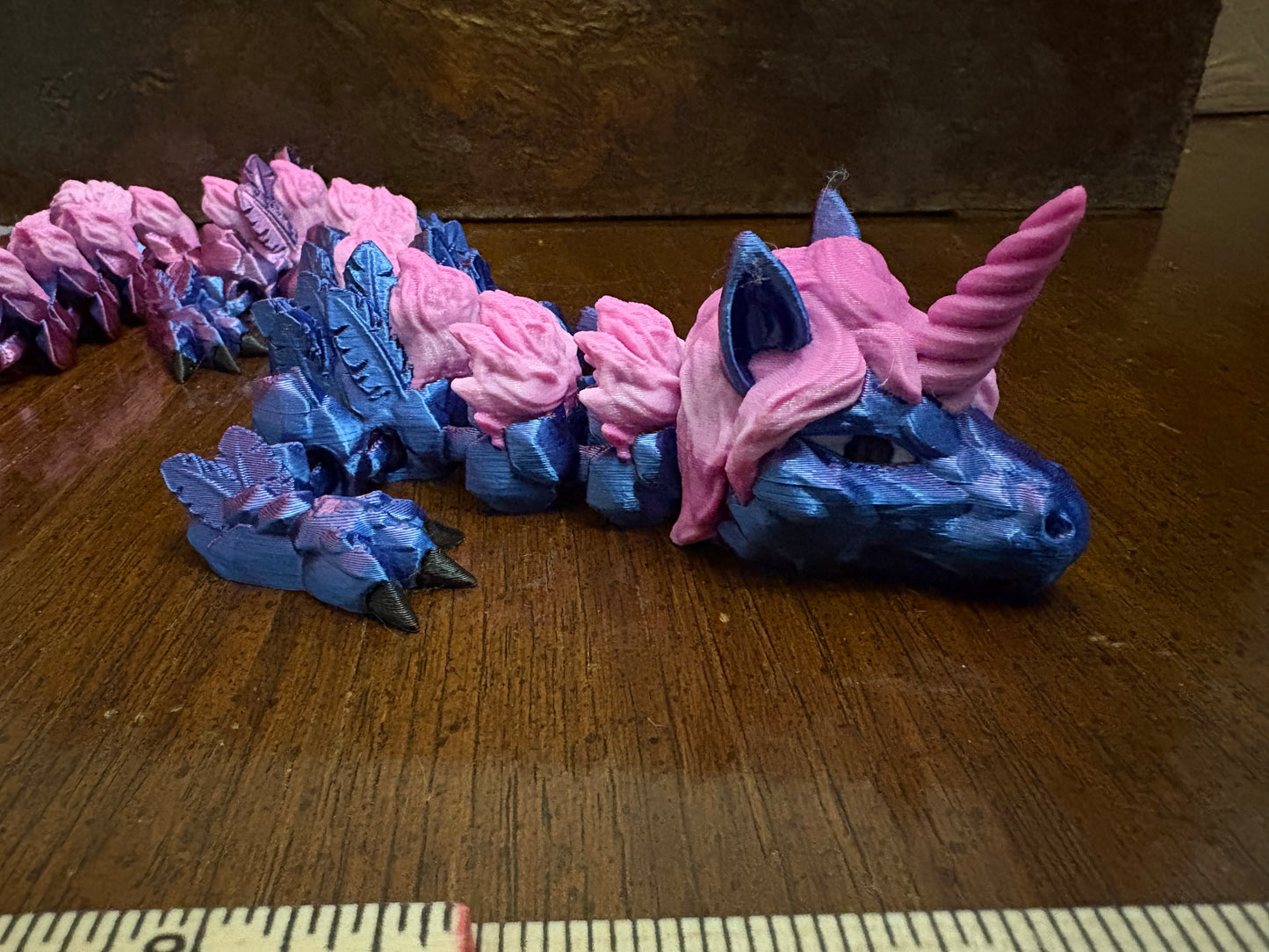Cinderwing3D articulated unicorn dragon