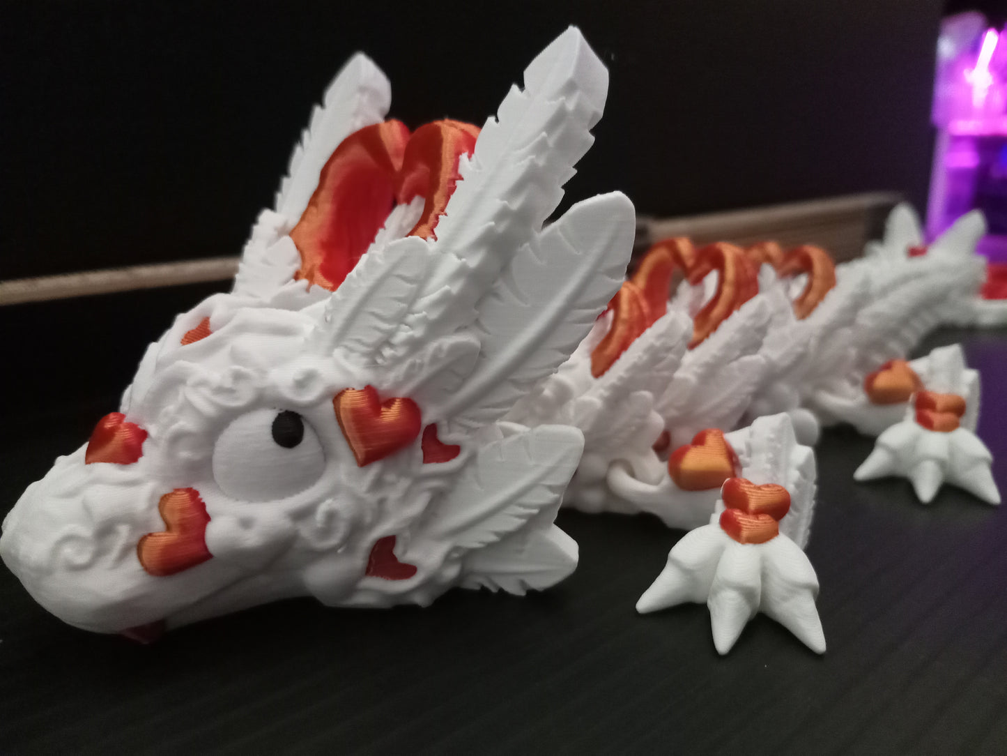 🐉 Heavy Duty Large Straw Tumbler Topper – Fidget Spinner Dragon Tail Design