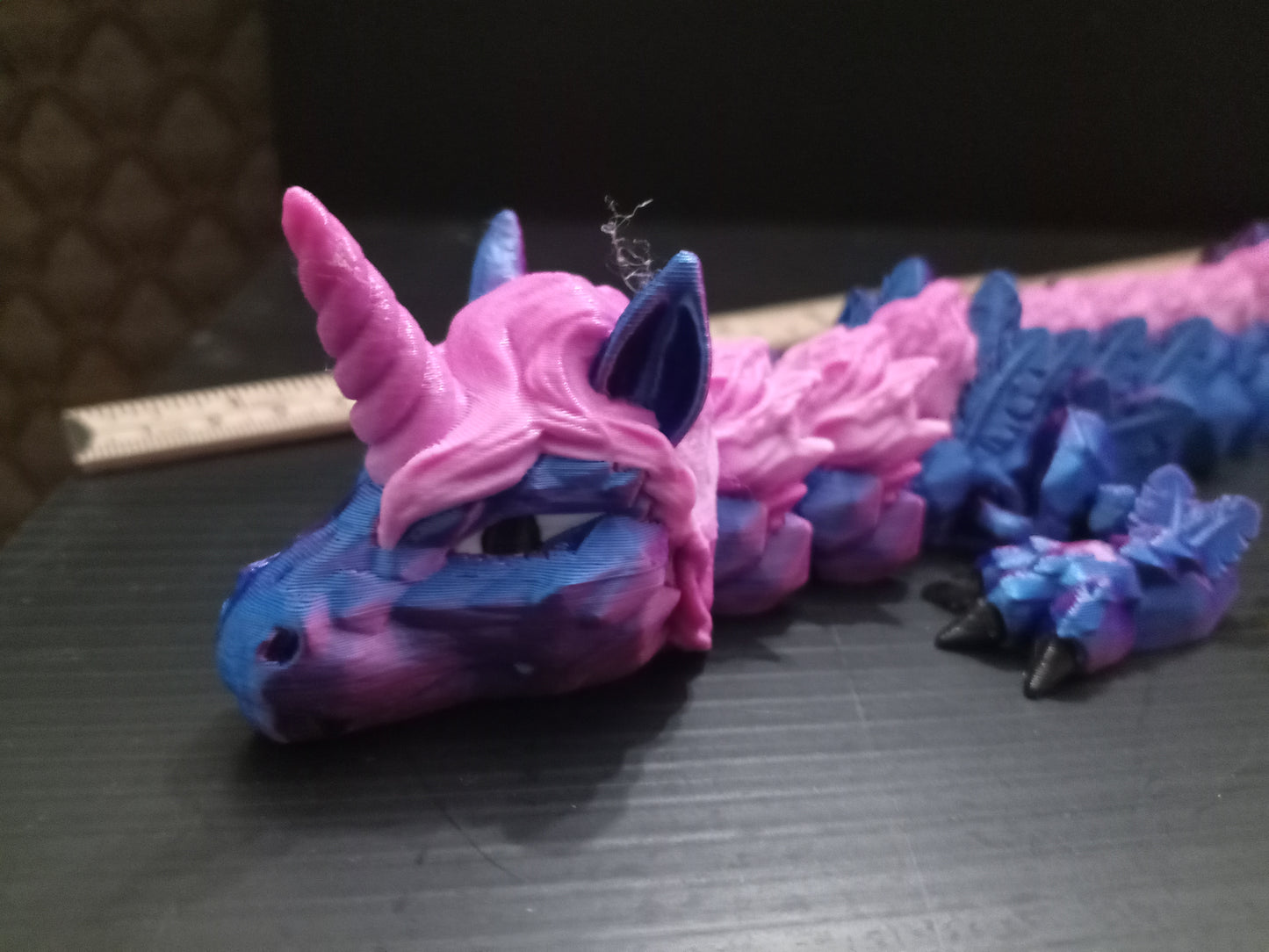 Cinderwing3D articulated unicorn dragon