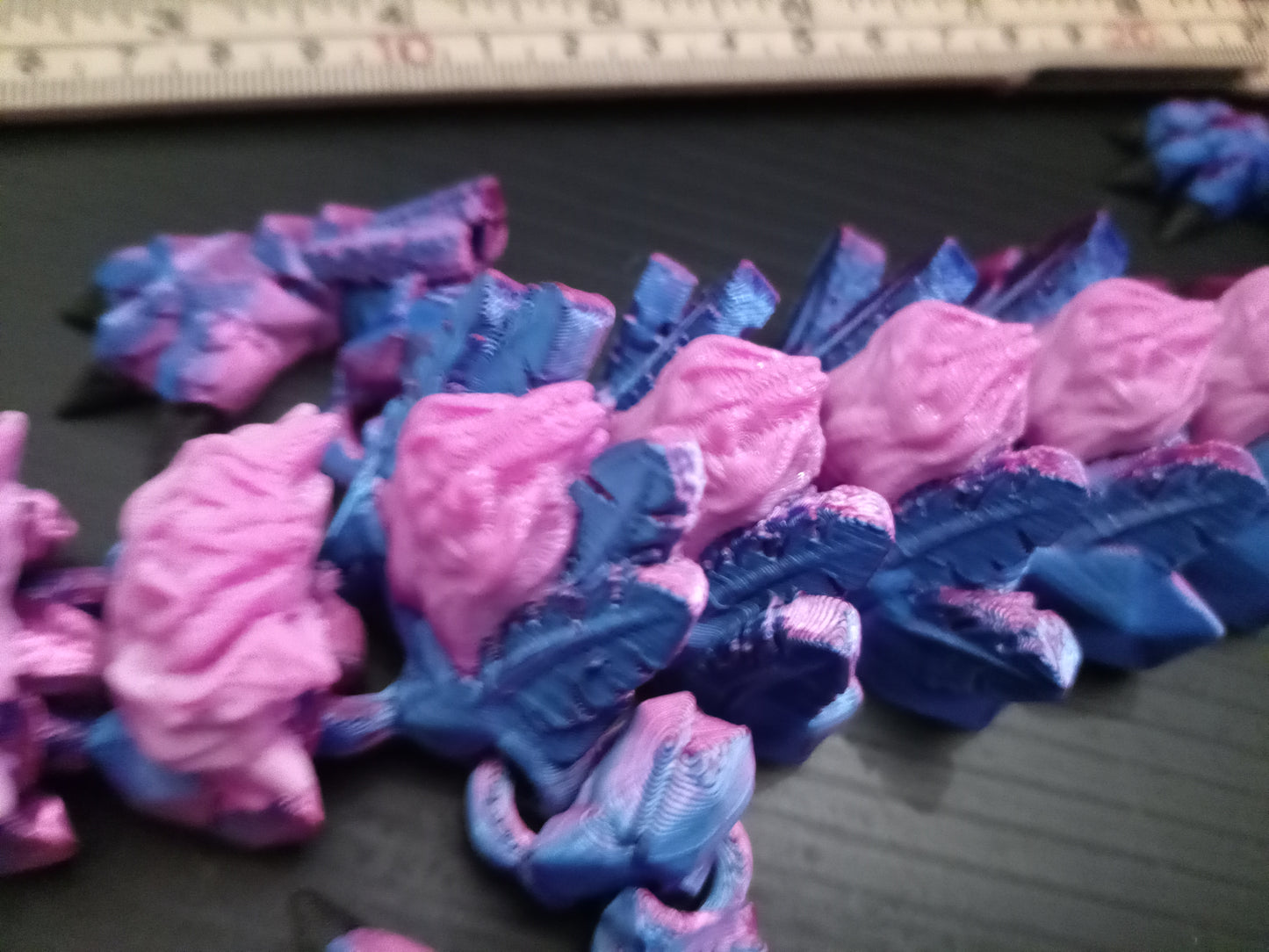 Cinderwing3D articulated unicorn dragon